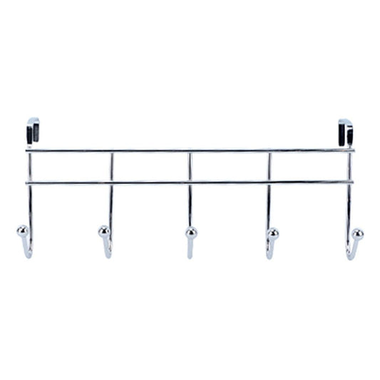 Organizador Para Puerta Family Maid de Metal 5 Ganchos