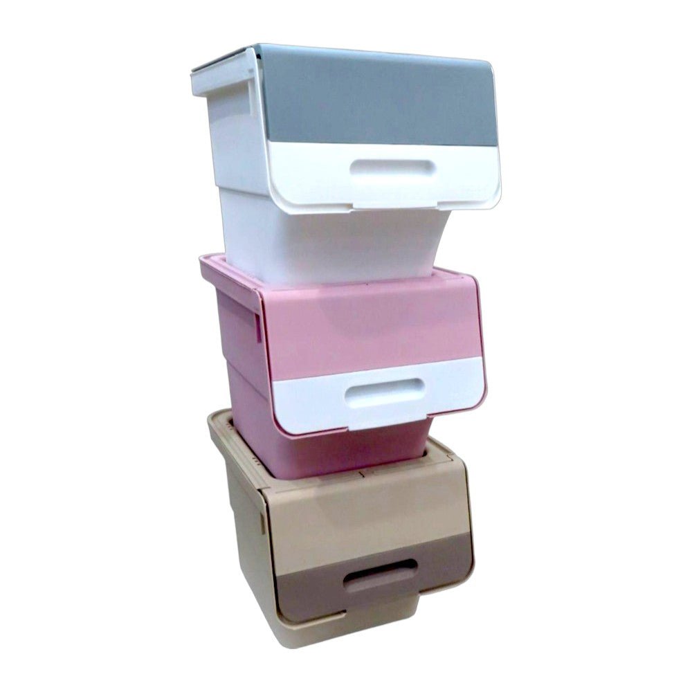 Organizador Plástico Motex de 12 Litros / Apilable / Surtido - Motek - Titan.com.pa - 2150110348054
