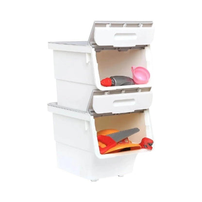 Organizador Plástico Motex de 12 Litros / Apilable / Surtido - Motek - Titan.com.pa - 2150110348054