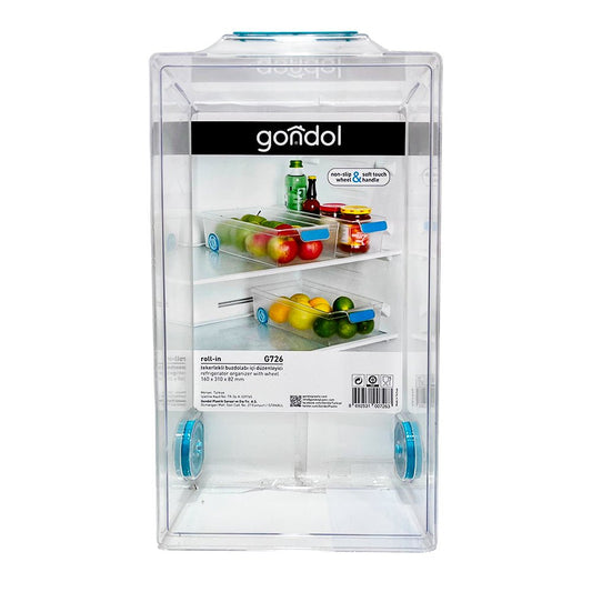Organizador P/Nevera Acrílico Con Rueda - Gondol - Gondol - Titan.com.pa - 8692531007263