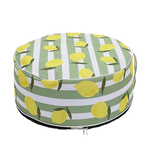 Ottoman Inflable Decorativo - Estampado Limón / Home Deco Factory - Home Deco Factory - Titan.com.pa - 3664944564218