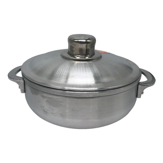 Paila de Aluminio Homestar Con Tapa 20 cm