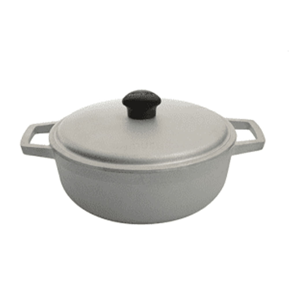 Paila de Aluminio Imusa # 7 Con Tapa de 4.5 L 26 cm