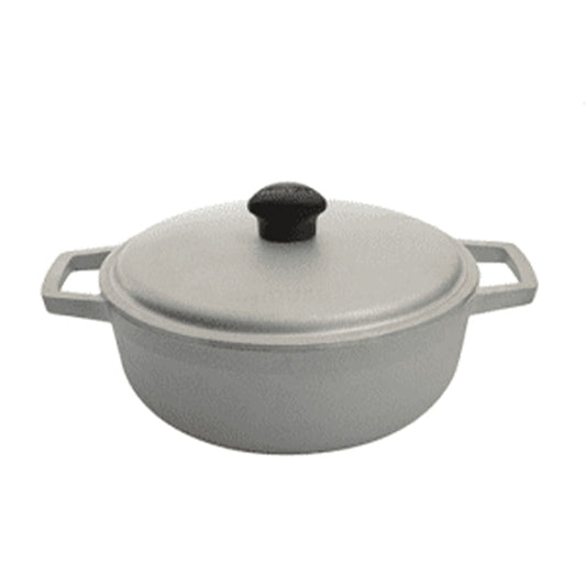 Paila de Aluminio Imusa # 7 Con Tapa de 4.5 L 26 cm