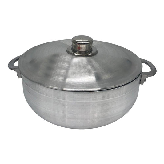 Paila de Aluminio Lotus Con Tapa 26 cm