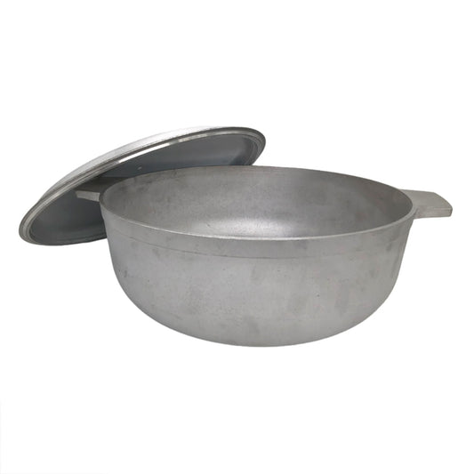 Paila de Aluminio Minalum Con Tapa de 30 cm
