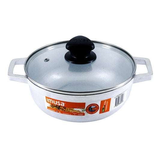 Paila Imusa De Aluminio Con Tapa