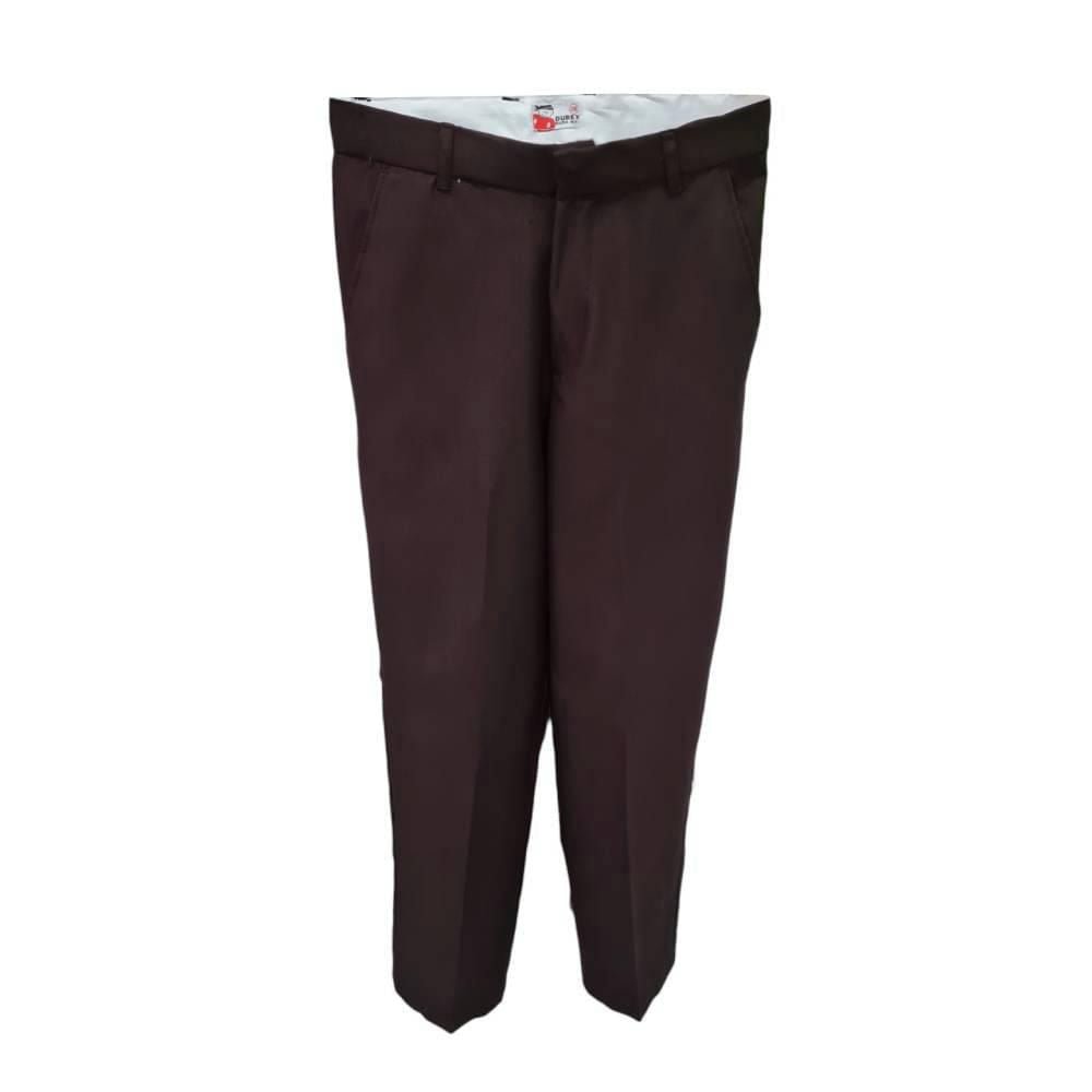 Pantalón Escolar Marron Durex Juvenil - Talla 30 - 31