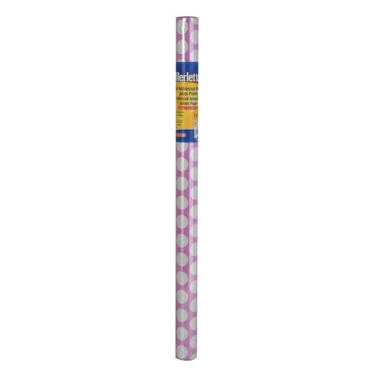 Papel Adhesivo Merletto Rosa 2m x 45 cm