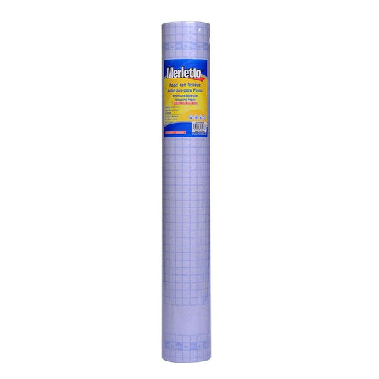 Papel Adhesivo Merletto Transparente Corrugado 20 m