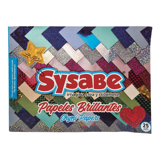 Papel Brillante Sysabe 25 Hojas