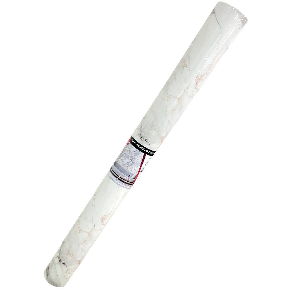 Papel Decorativo Adhesivo de Pared Home Elegance 1.2X3M / Blanco - Gris - Home Elegance - Titan.com.pa - 2100000840557