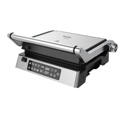 Parrilla Inteligente Aiwa Panini Digital Inox | 1500W - Aiwa - Titan.com.pa - 7453041023843