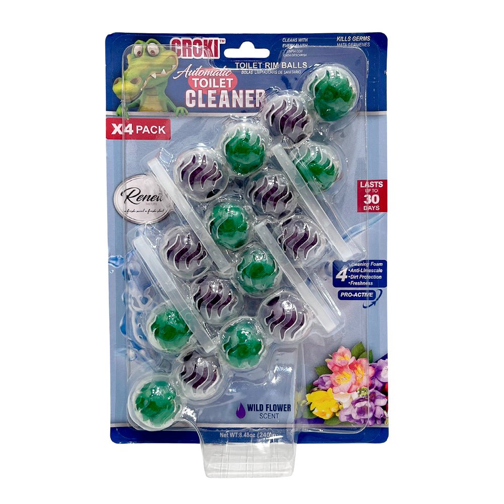 Pastilla Desinfectante P/Inodoro Aroma Flor Silvestre 4 Pack - Renew The Life - Renew - Titan.com.pa - 1311241814240