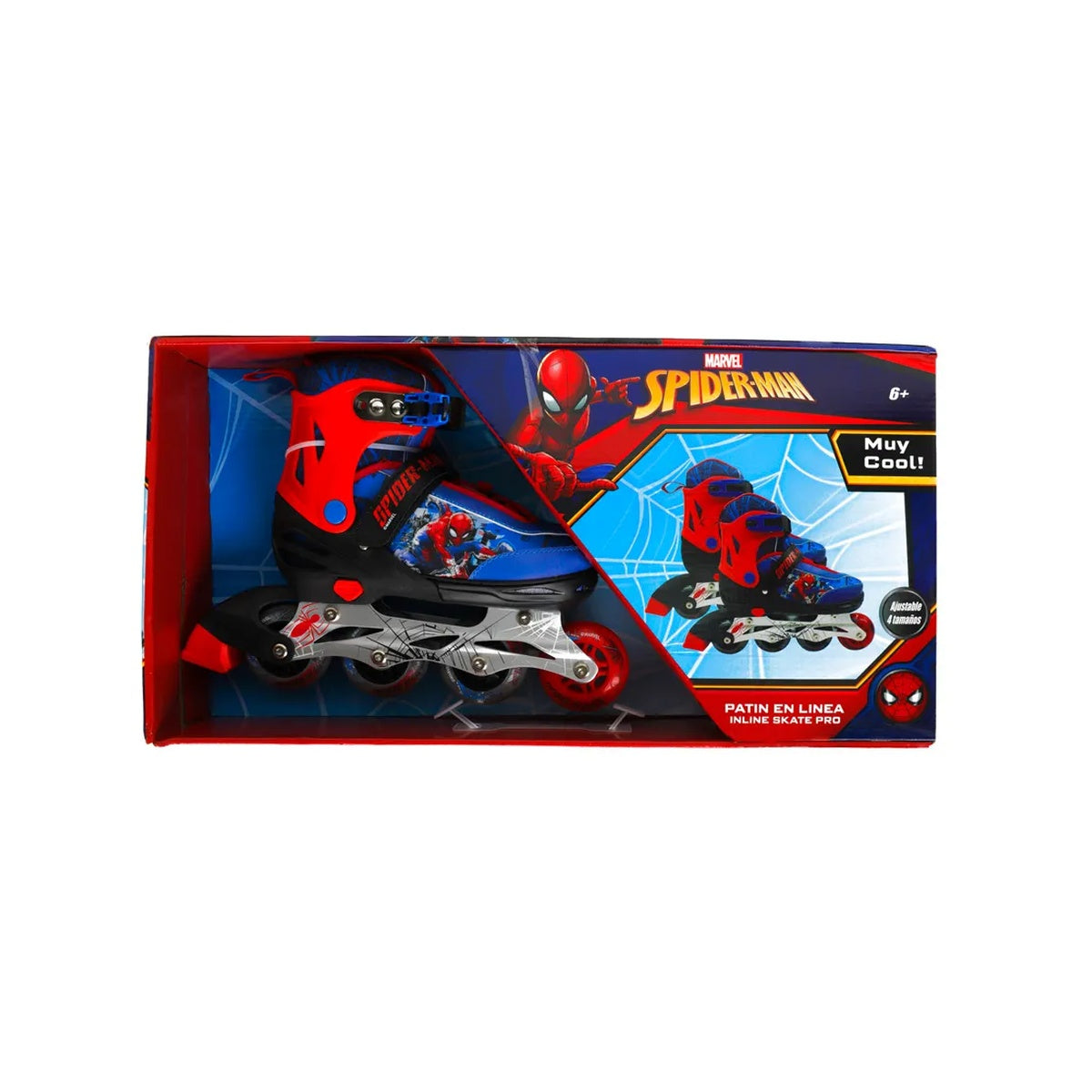 Patín en Línea Spiderman Talla 31-34 - 11154964