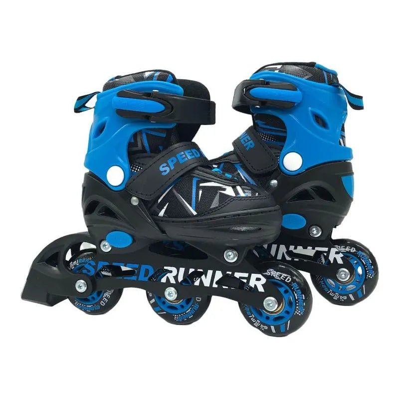 Patines en Línea de Cuatro Ruedas Ajustable – Talla 27 a 30 - Yong Xing - Titan.com.pa - 2100000162338