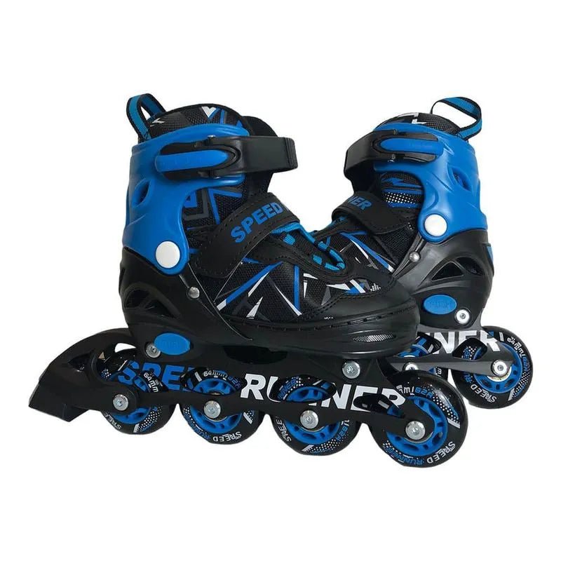 Patines en Línea de Cuatro Ruedas Ajustable – Talla 31 a 34 - Yong Xing - Titan.com.pa - 2100000110360