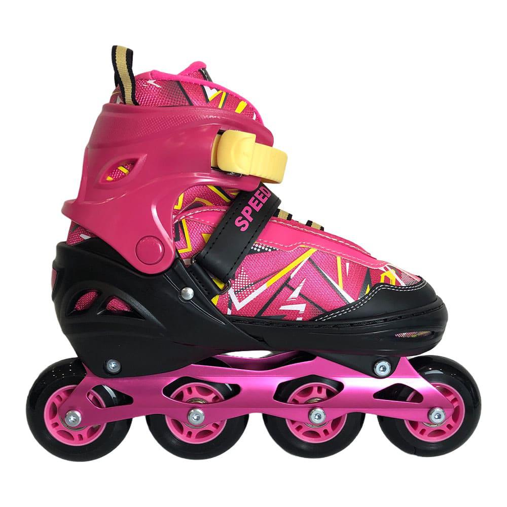 Patines en Línea de Cuatro Ruedas Ajustable Talla 39 - 42 - Surtido - Yong Xing - Titan.com.pa - 2100000880409