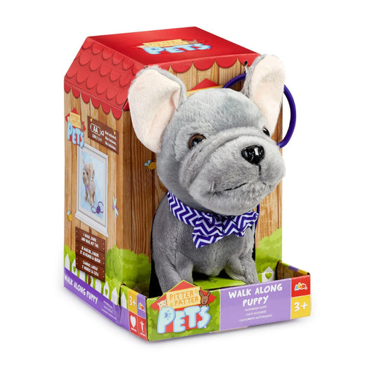 Peluche French Bulldog Camina y Ladra Pitter Patter Pets - PITTER PATTER PETS - 11071755