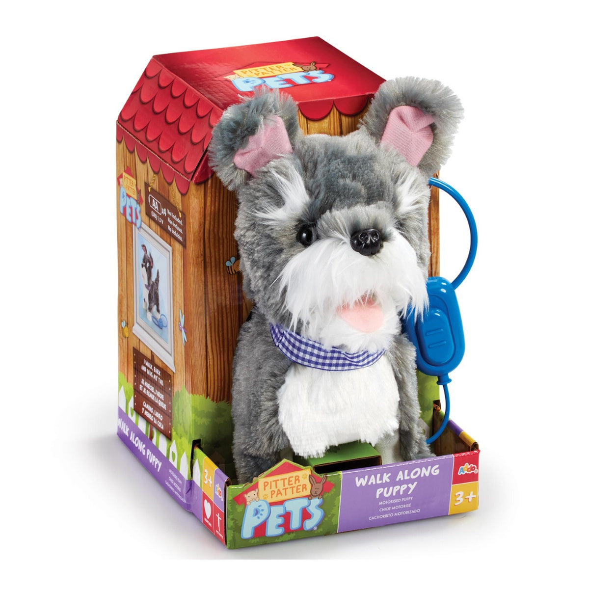 Peluche Scottie Camina y Ladra Pitter Patter Pets - PITTER PATTER PETS - 11071754