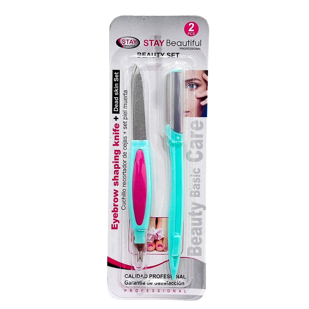 Perfilador Para Cejas + Lima De Uñas Surtido - Stay Beautiful - Stay Beautiful - Titan.com.pa - 7592701119127