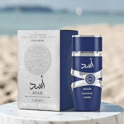 Perfume Lattafa Asad Zanzibar Limited Edition EDP para Caballero - Lattafa - Titan.com.pa - 6290362347101