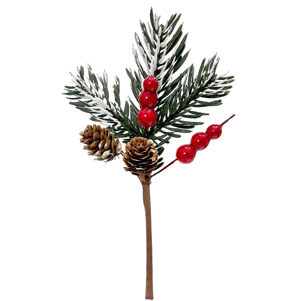 Pick Navideño 25 cm / Verde y Dorado / Christmas Elegance - Christmas Elegance - Titan.com.pa - 2100000017973