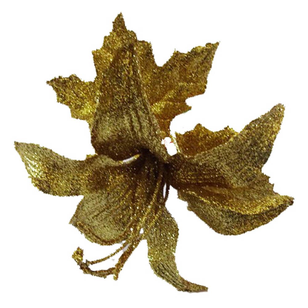 Pick Navideño Montefiori Christmas Flor 17 cm