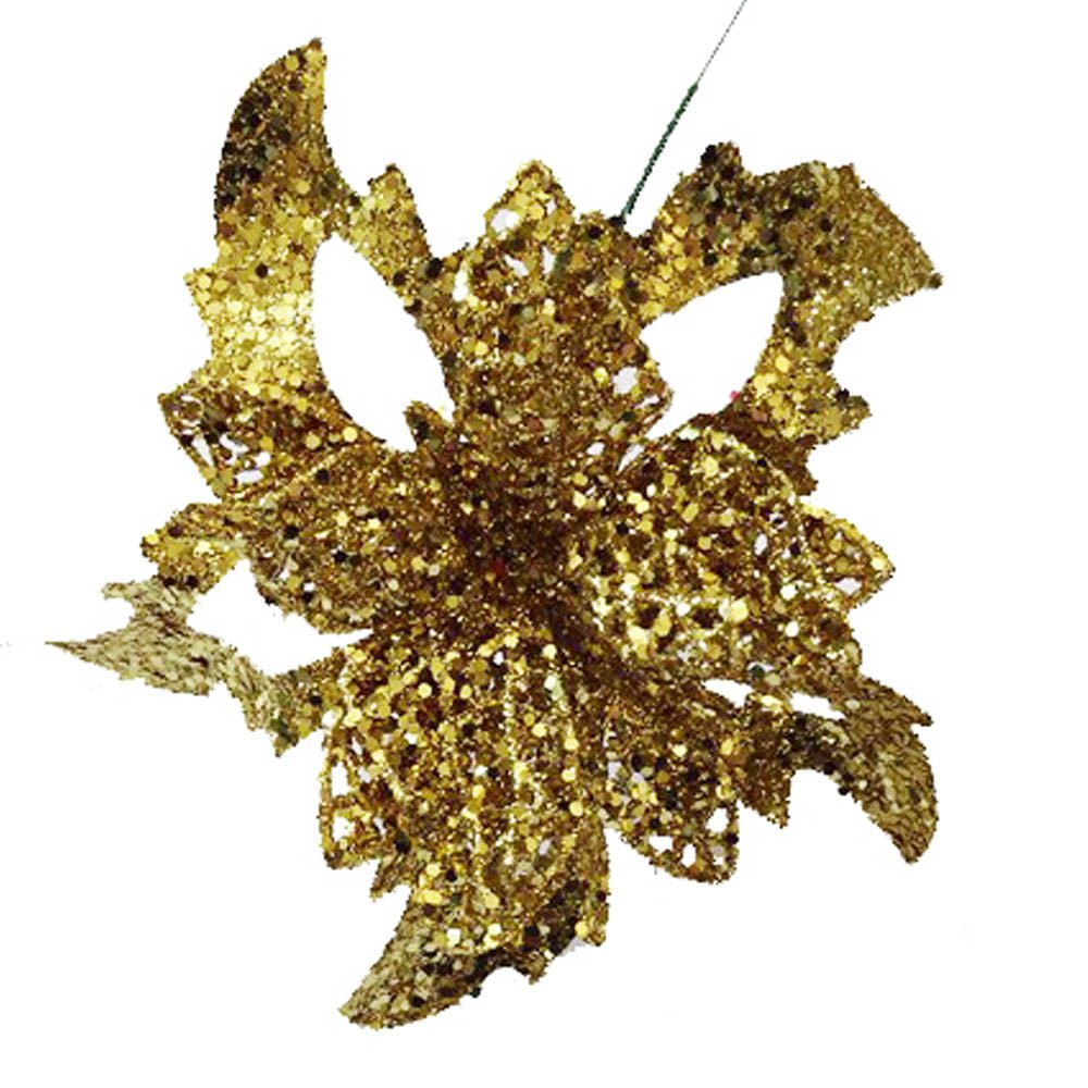 Pick Navideño Montefiori Christmas Flor 17 cm