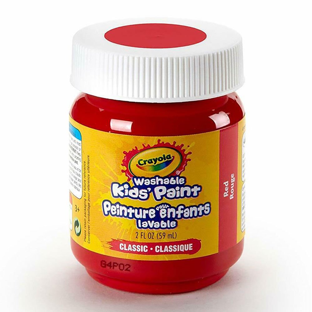 Pintura Acrílica Crayola Lavable 2 Oz