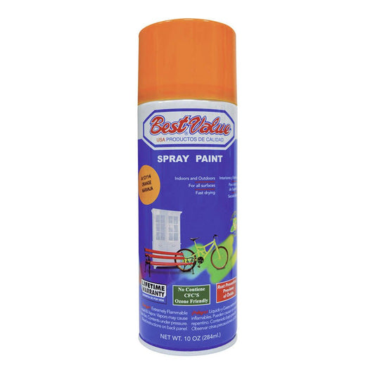 Pintura en Aerosol Best Value Naranja de 10 oz
