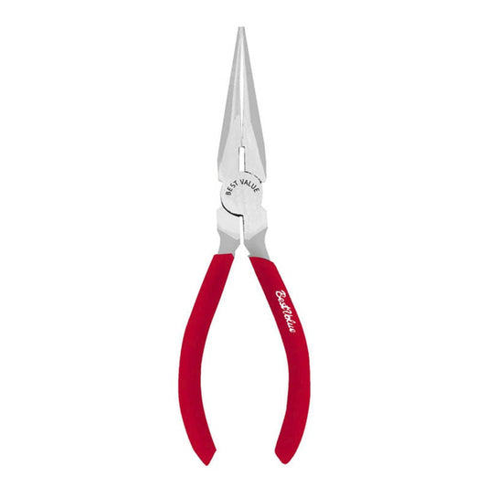 Pinza de Punta Larga Best Value de Acero 7"