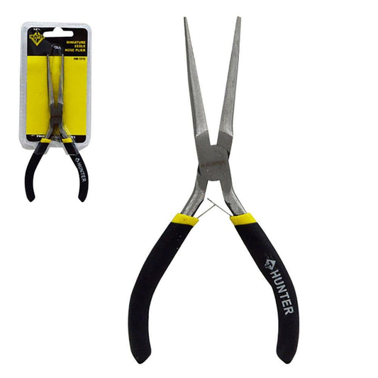 Pinza Hunter Mecánico Punta Aguja 6"