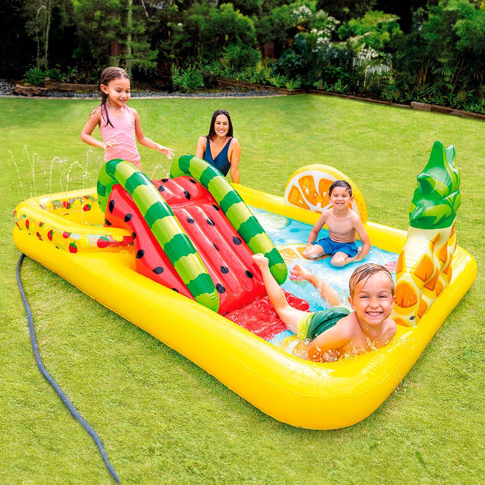 Piscina Centro de Juego Intex Fun Frutty 91 cm x 191 cm x 244 cm - Intex - Titan.com.pa - 6941057417202