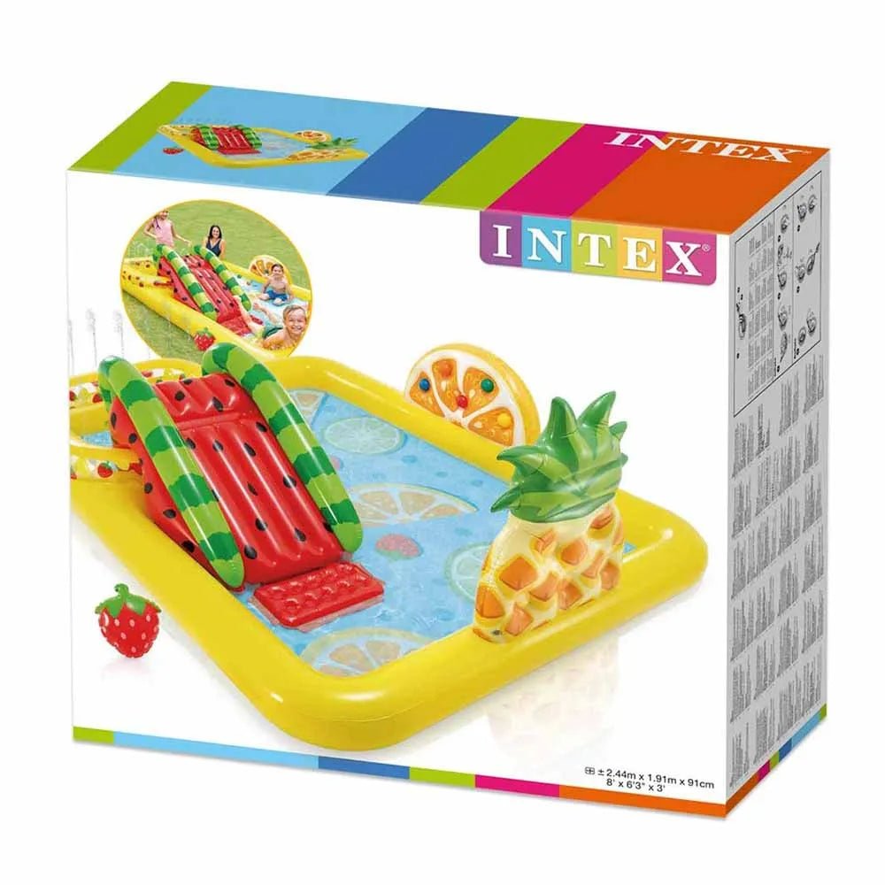 Piscina Centro de Juego Intex Fun Frutty 91 cm x 191 cm x 244 cm - Intex - Titan.com.pa - 6941057417202