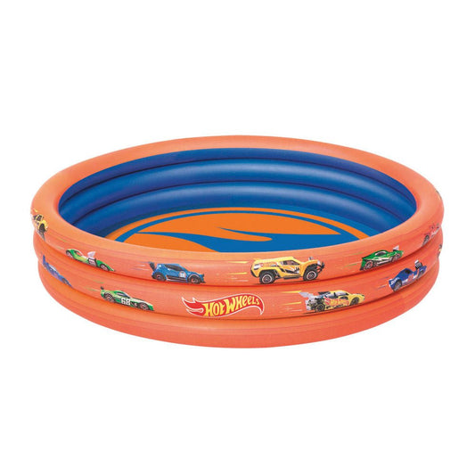 Piscina Inflable Bestway Hot Wheels 3 Aros 48" x 10"