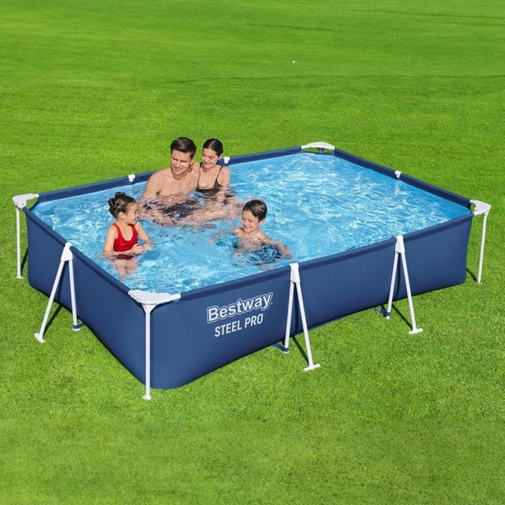 Piscina Rectangular con Filtro – Pool Set / Bestway - Best Way - Titan.com.pa - 6941607328064