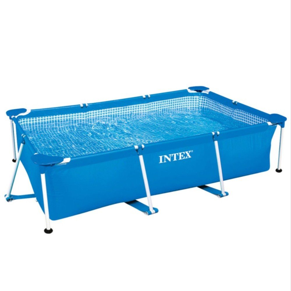 Piscina Intex rectangular con marco metálico