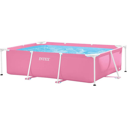 Piscina Rectangular Rosa / 2.2M x 1.5M x 60 CM / Intex - Intex - Titan.com.pa - 6941057423333
