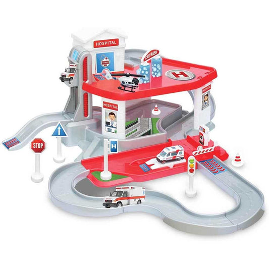 Pista de Hospital Con Accesorios / Dede Toys - Dede Toys - Titan.com.pa - 8693830033472