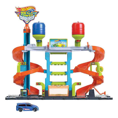 Pista Megatorre Lavado de Coches / Hot Wheels City - Hot Wheels - Titan.com.pa - 194735028955