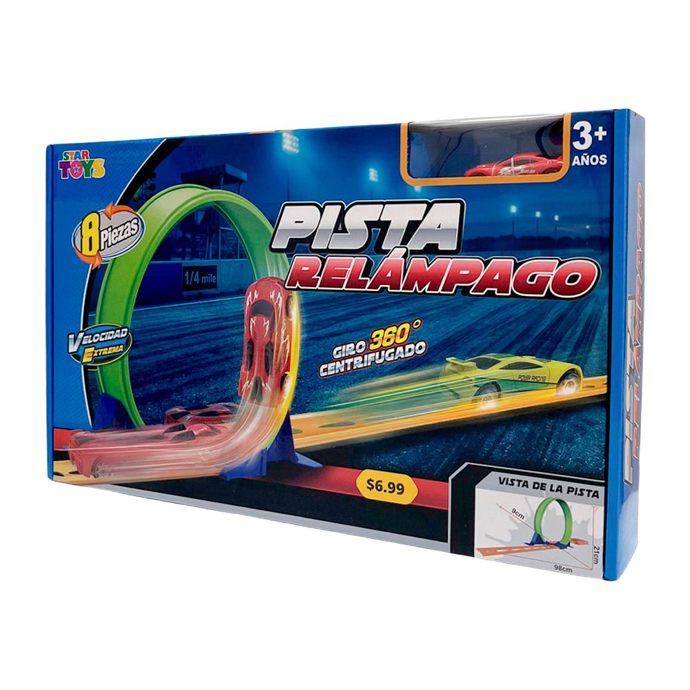 Pista Relámpago 8 Piezas - Star Toys
