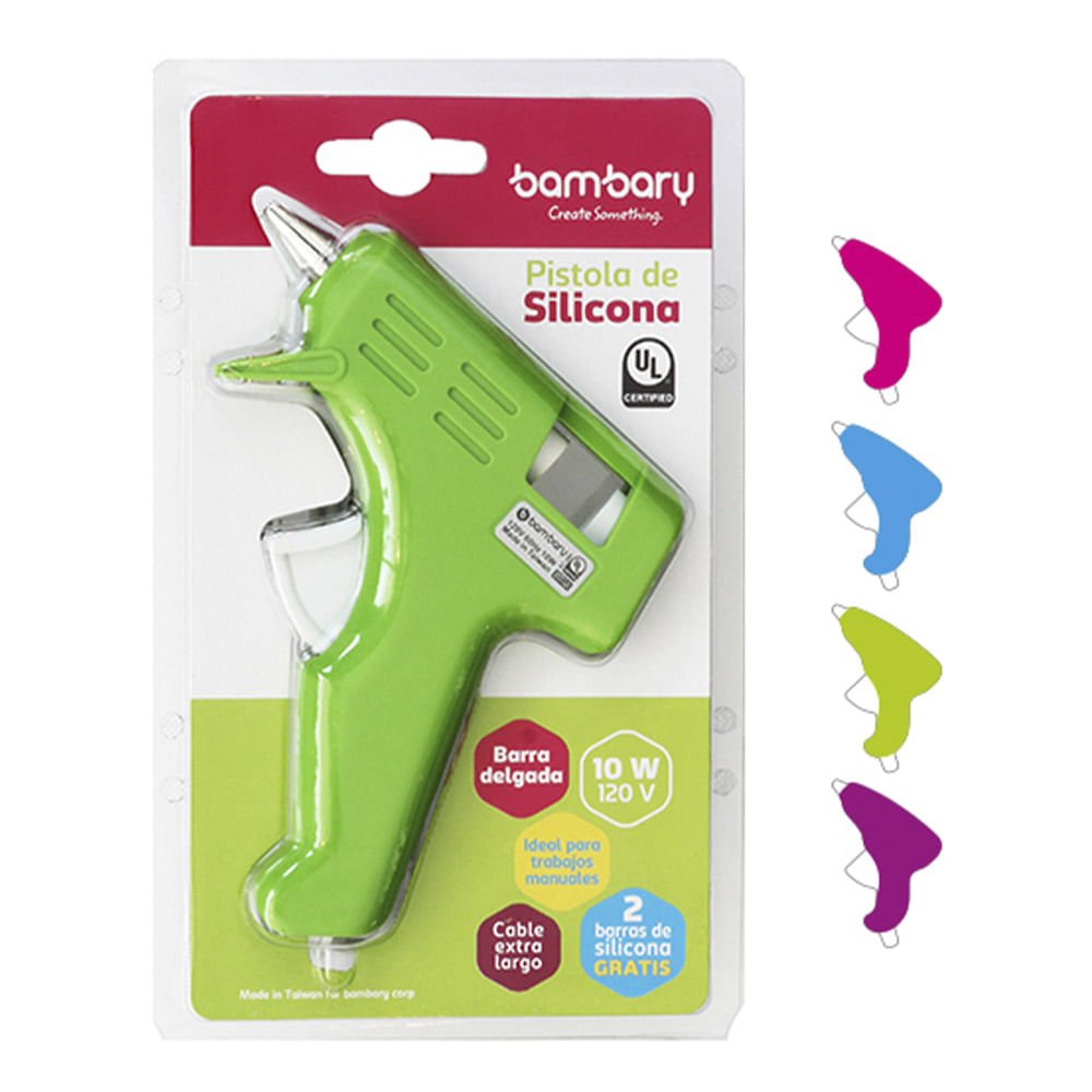 Pistola de Silicona Bambary de 10W / 120V