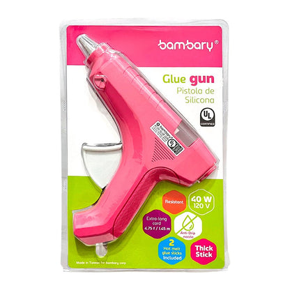 Pistola de Silicona Grande Bambary / 40W - 120V - Surtida - Bambary - Titan.com.pa - 7453086101810