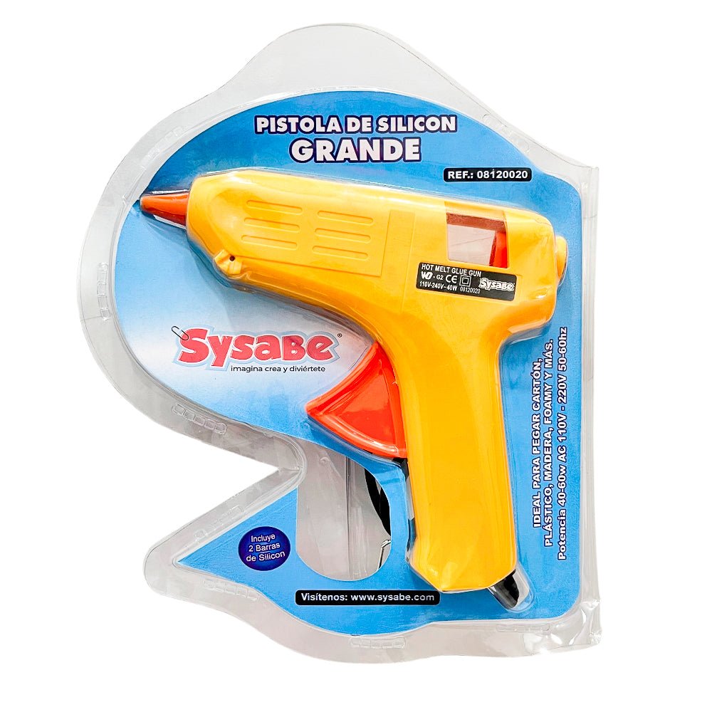 Pistola de Silicona Grande Sysabe / Plástica - Sysabe - Titan.com.pa - 6930518801100