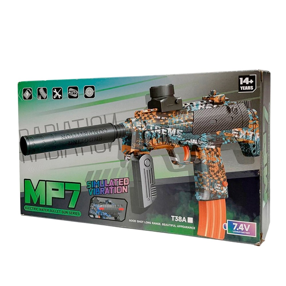 Pistola Eléctrica Hidrogel MP7 Surtido - Star Toys