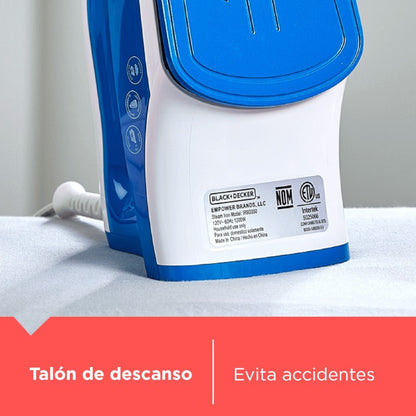 Plancha a Vapor Black&Decker / Cerámica / 1200W - Black&Decker - Titan.com.pa - 050875003897
