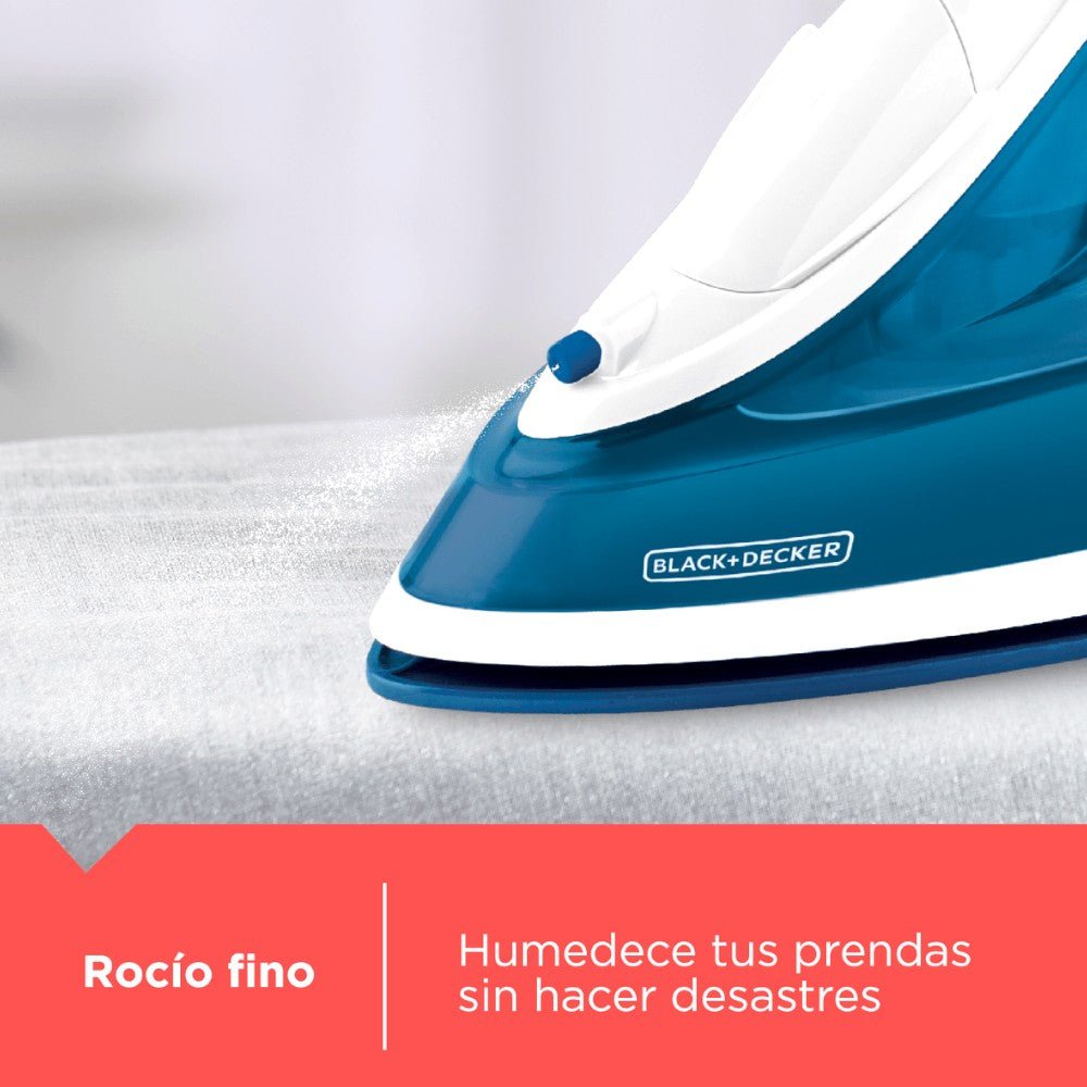 Plancha a Vapor Black&Decker / Cerámica / 1200W - Black&Decker - Titan.com.pa - 050875003897