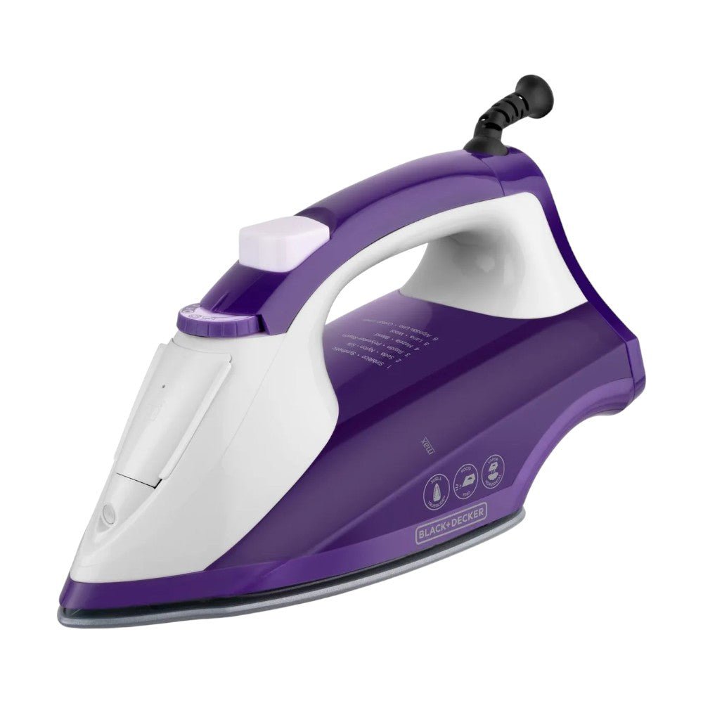 Plancha A Vapor Black&Decker / Suela Antiadherente / IR1840 - Black&Decker - Titan.com.pa - 050875827301