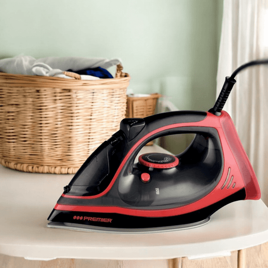 Plancha de Vapor Premier ED - 8414CC / 1000W / Antiadherente / 320 ml - Premier - Titan.com.pa - 7453064739806